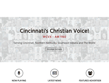 Tablet Screenshot of christiantalk1160.com